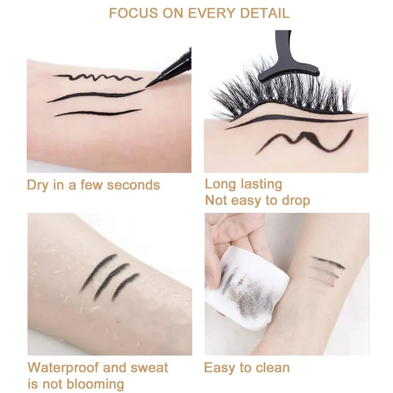 Self-adhesive Long Lasting Eyeliner Eyelash Glue Pencil - Image 9