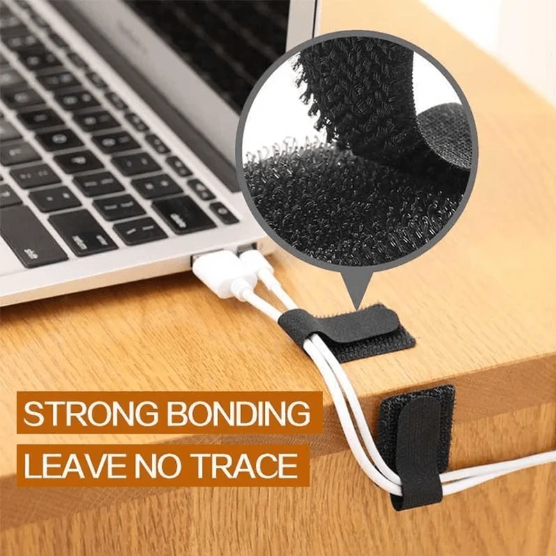 Self-adhesive Velcro Cable Organizer - Image 4