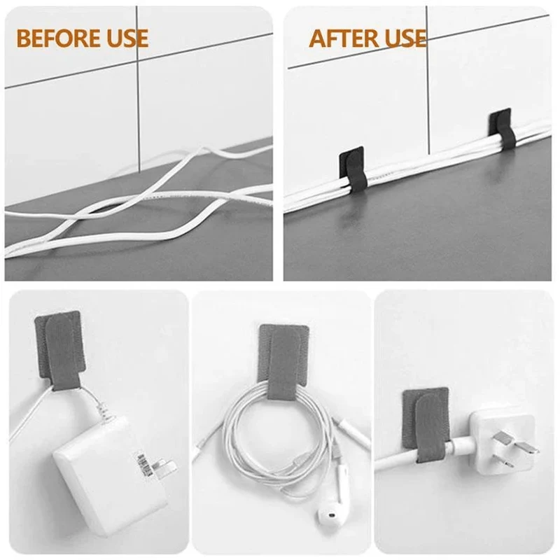 Self-adhesive Velcro Cable Organizer - Image 5