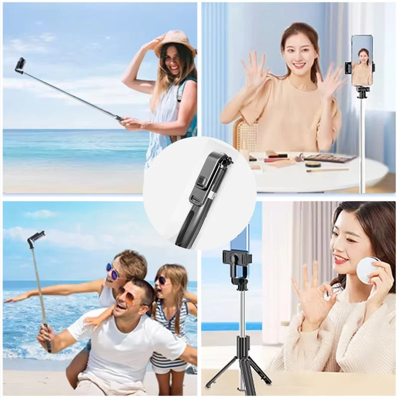 Selfie Stick Tripod With Bluetooth Remote - Image 22