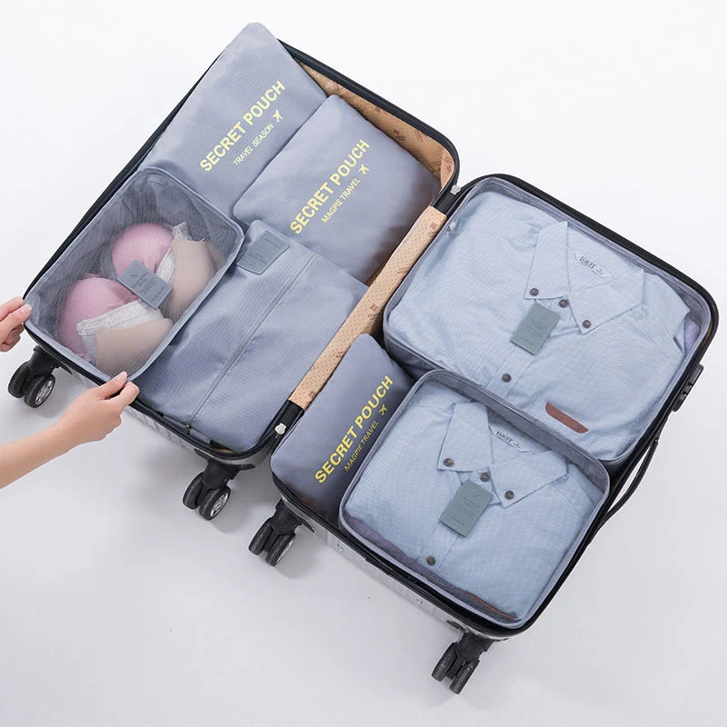 Set mit 7 Aufbewahrungstaschen für die Reise - Image 12