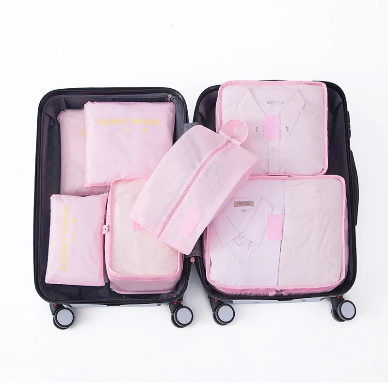 Set mit 7 Aufbewahrungstaschen für die Reise - Image 13