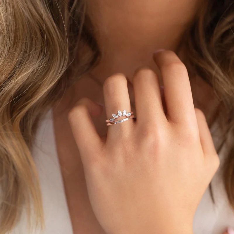 Set of Two Five Dots Rings - Image 5