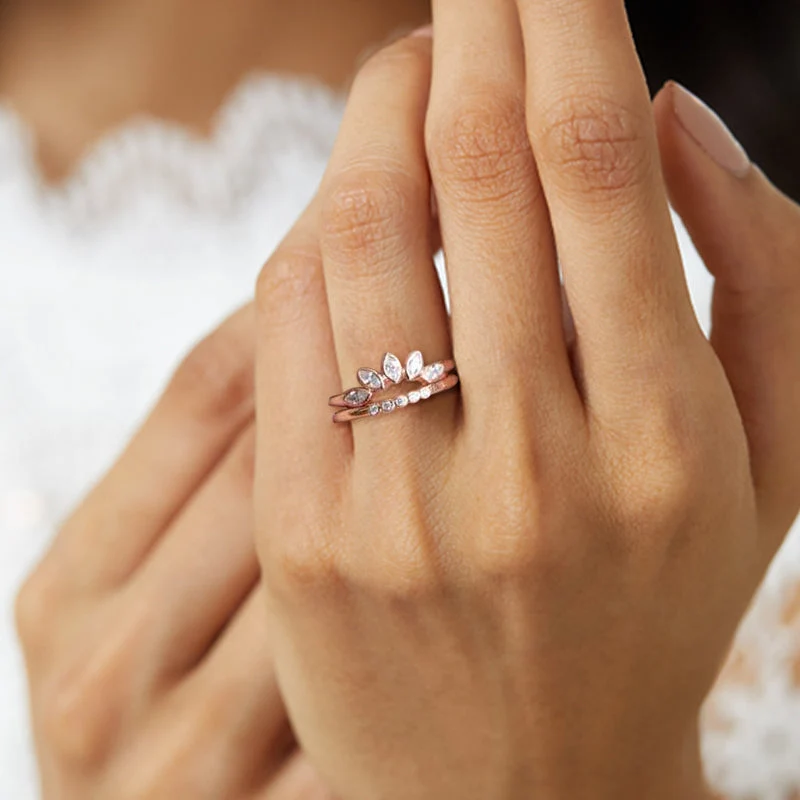 Set of Two Five Dots Rings - Image 6