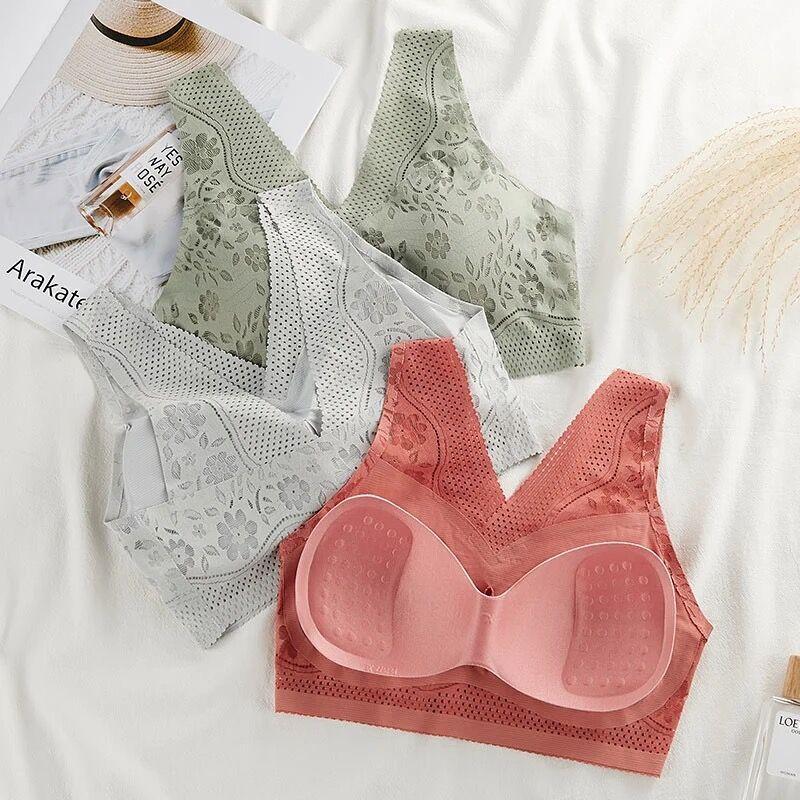 Sexy Beautiful Back Breathable Thin Bra - Image 5