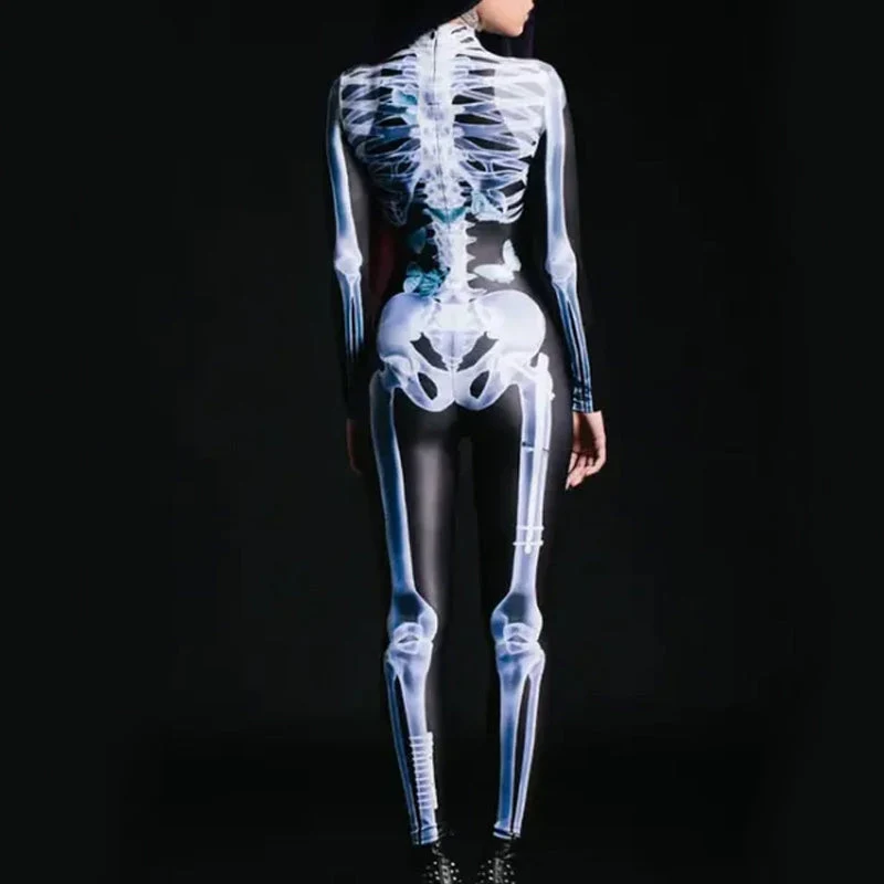 Sexy Skeleton Bodysuit - Image 6