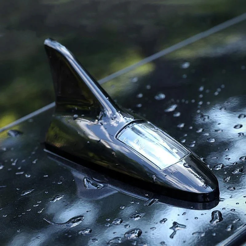 Shark Fin Solar Warning Light for Car - Image 5