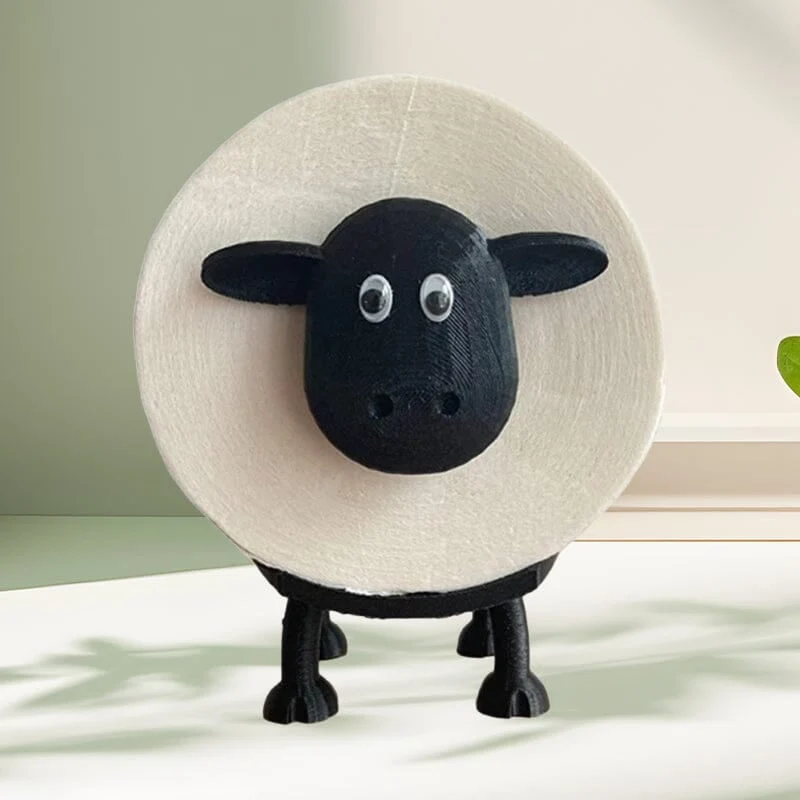 Sheep Toilet Paper Roll Holder - Image 2