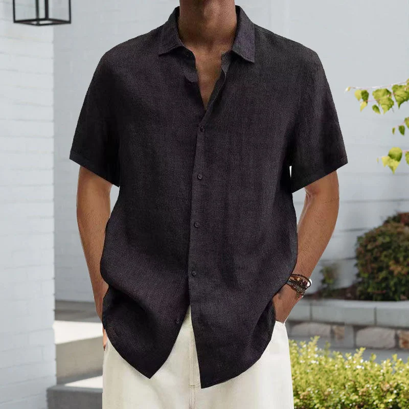 Short-sleeved summer shirt for men - Image 3