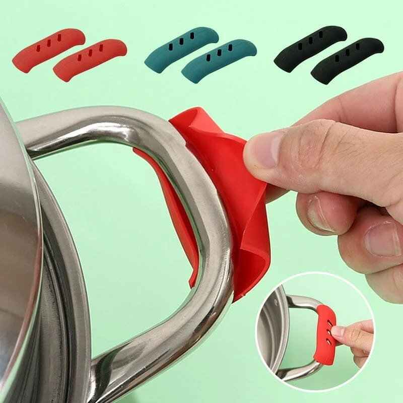Silicone Anti-scald Pot Handle Cover (2 PCS) - Image 2