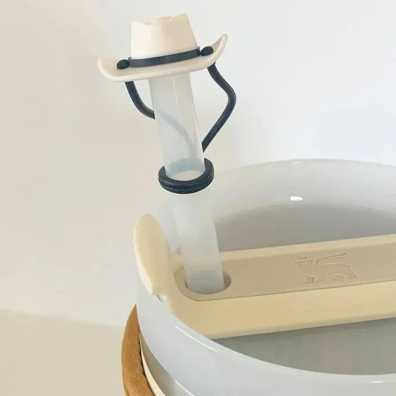 Silicone Cowboy Hat Straw Covers Cap - Image 14