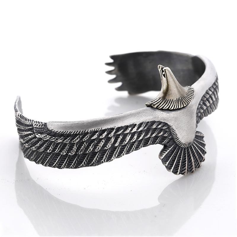 Silver eagle bracelet - Image 11