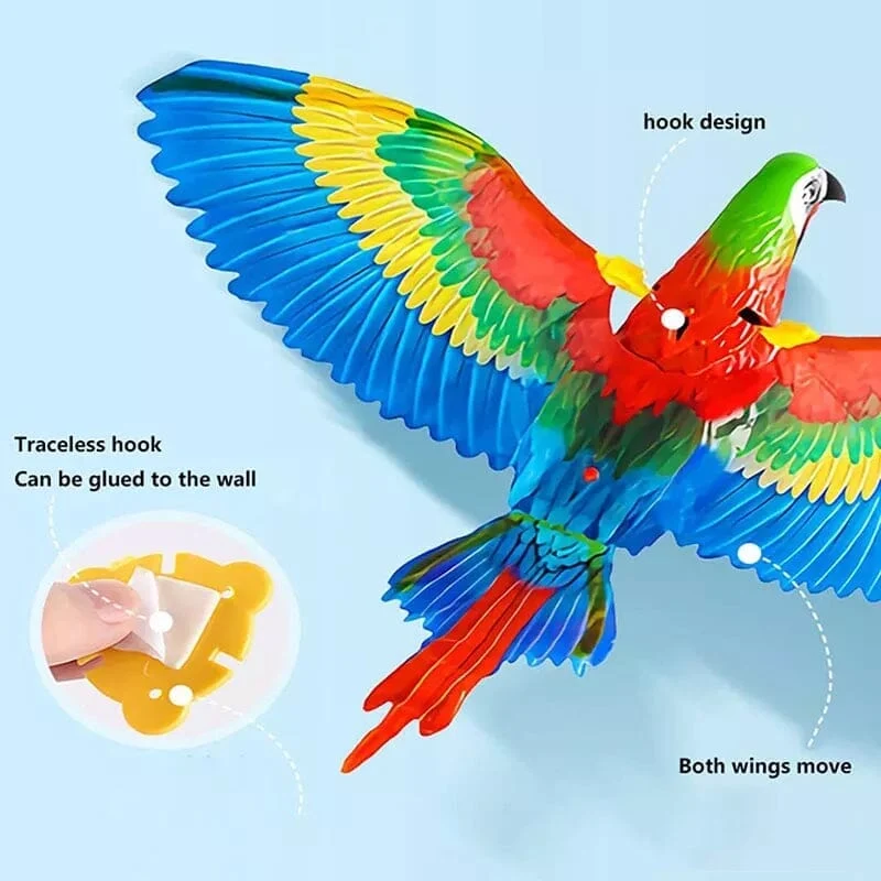 Simulated Birds Hanging Pet Toy - Image 4
