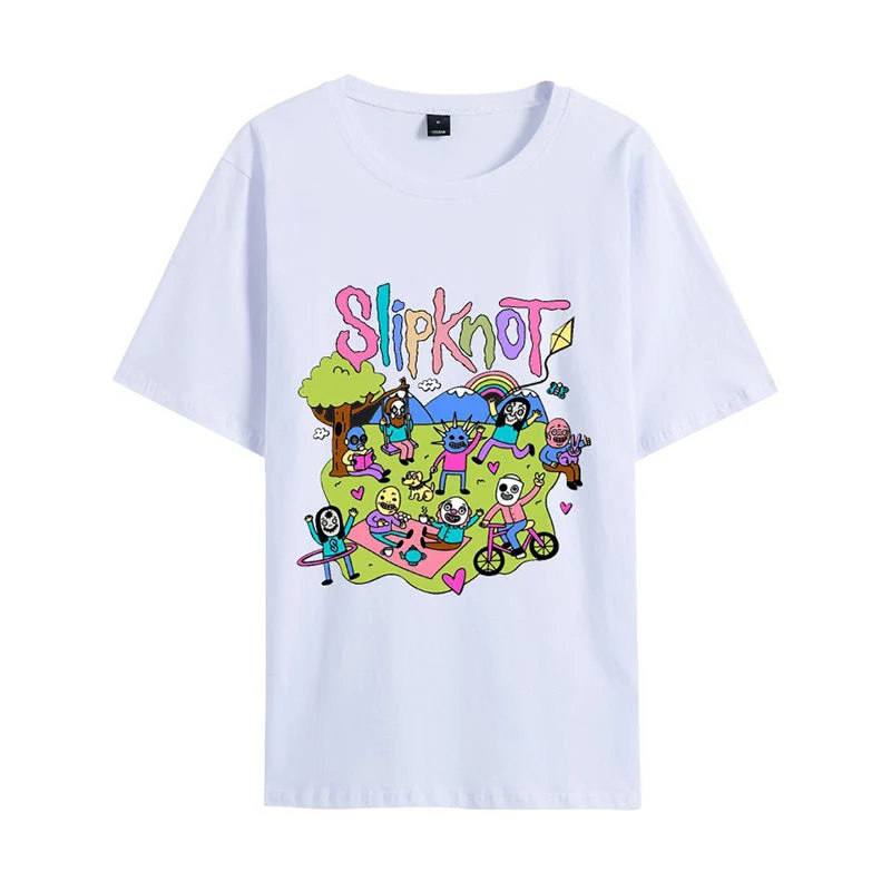 Slipknot Happy Times Playing Together T-shirt - Image 16