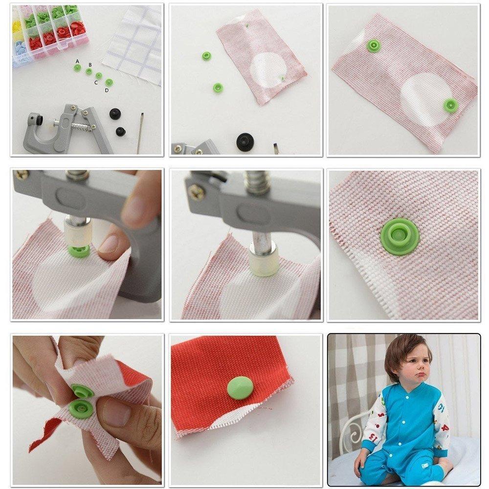 Snap Button DIY Set (150 Pcs Set) - Image 4