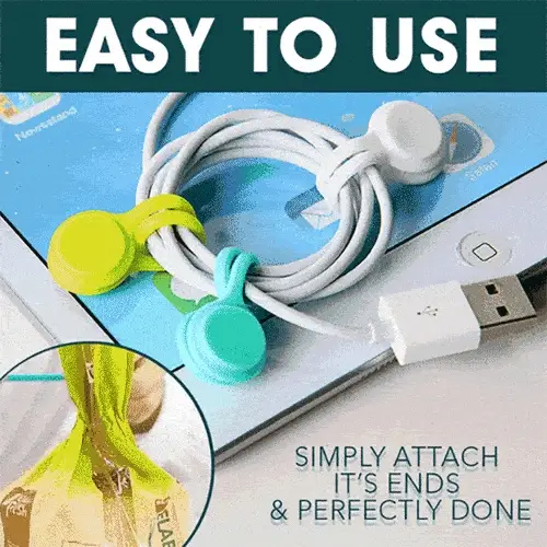 Snap-On Magnetic Cable Ties - Can help you do a lot - Image 2