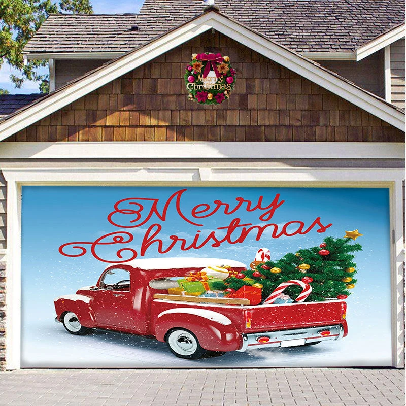 Snow Garage Door Banner Ornament - Image 19