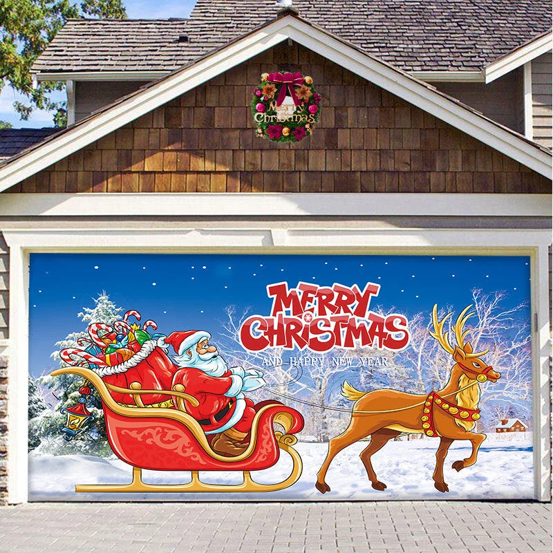 Snow Garage Door Banner Ornament - Image 22