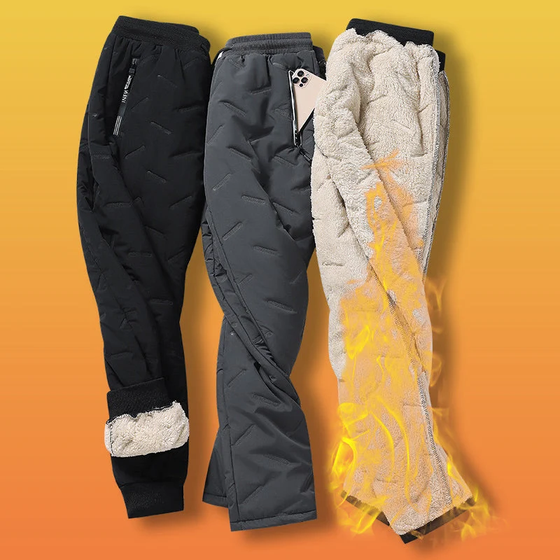Soft Fleece-Lined Sweatpants - Image 3