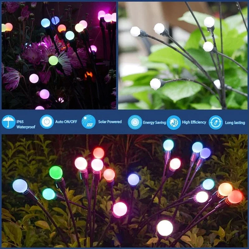 Solar Powered Firefly Garden Light - Image 2