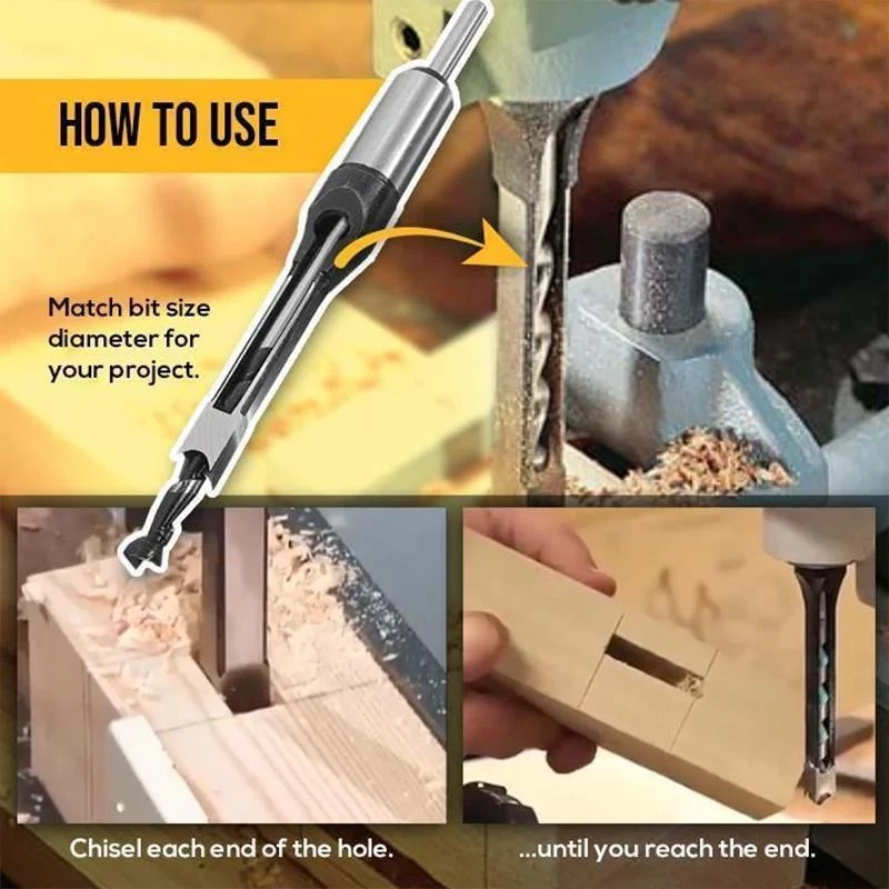 Square Wood Chisel - Image 3
