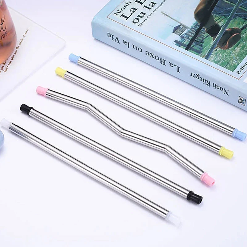 Stainless Steel Folding Straw - Image 3