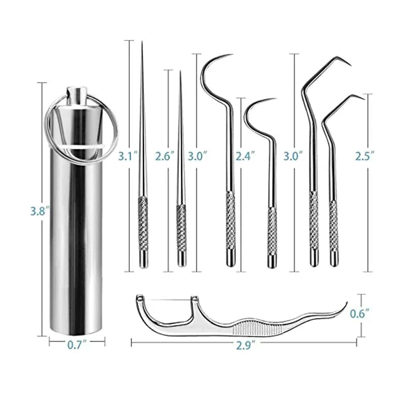 Stainless Steel Toothpick Set - Image 11