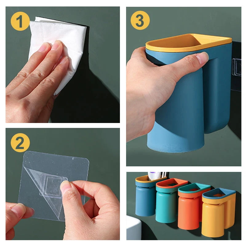 Stick-on Toothbrush Holder - Image 5