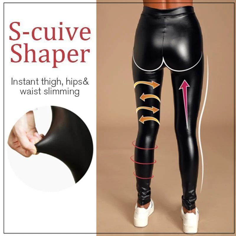 Stretch-Fit Faux Leather Shaper - Image 3
