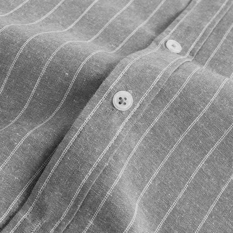 Striped Linen Shirt - Image 4