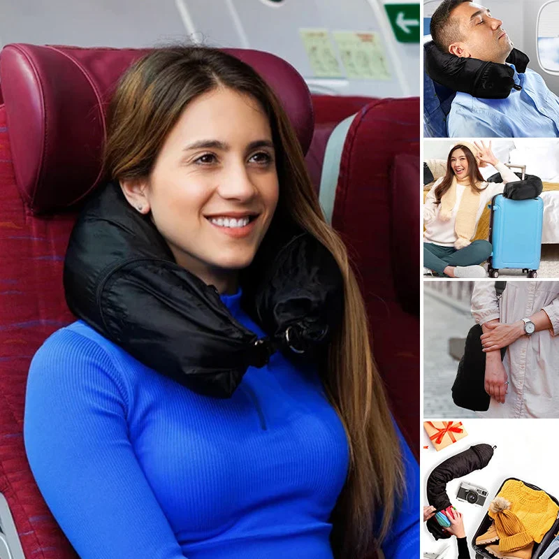 Stuffable Clothing Travel Neck Pillowcase - Image 14