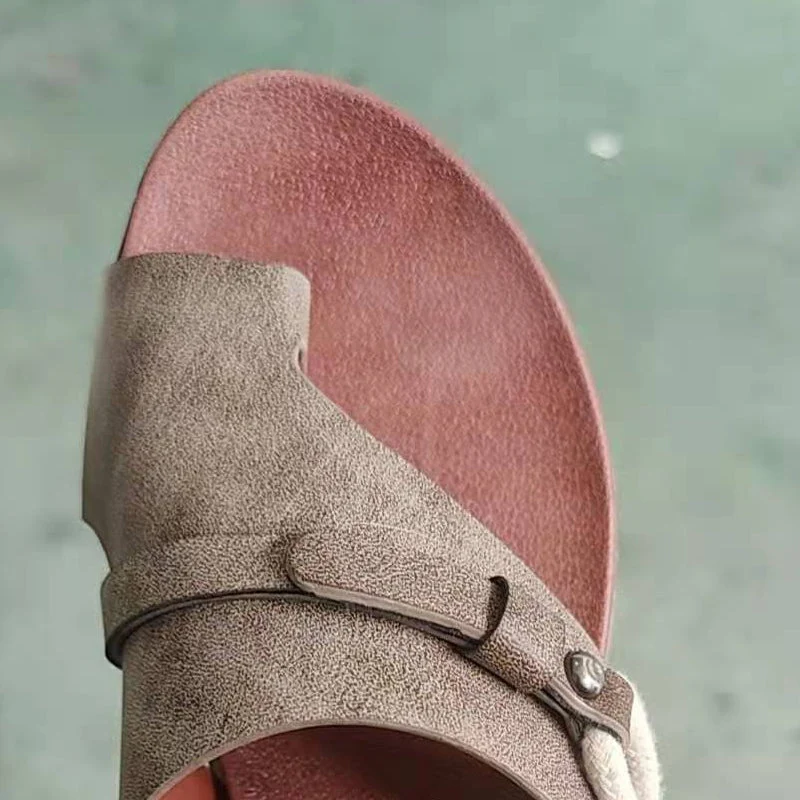 Summer flat retro flip-flop Casual Beach sandals for Women - Image 6