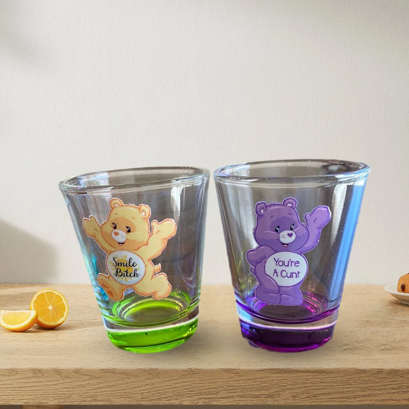 Swear Bears Shot Glasses, 6 Pieces - Image 8