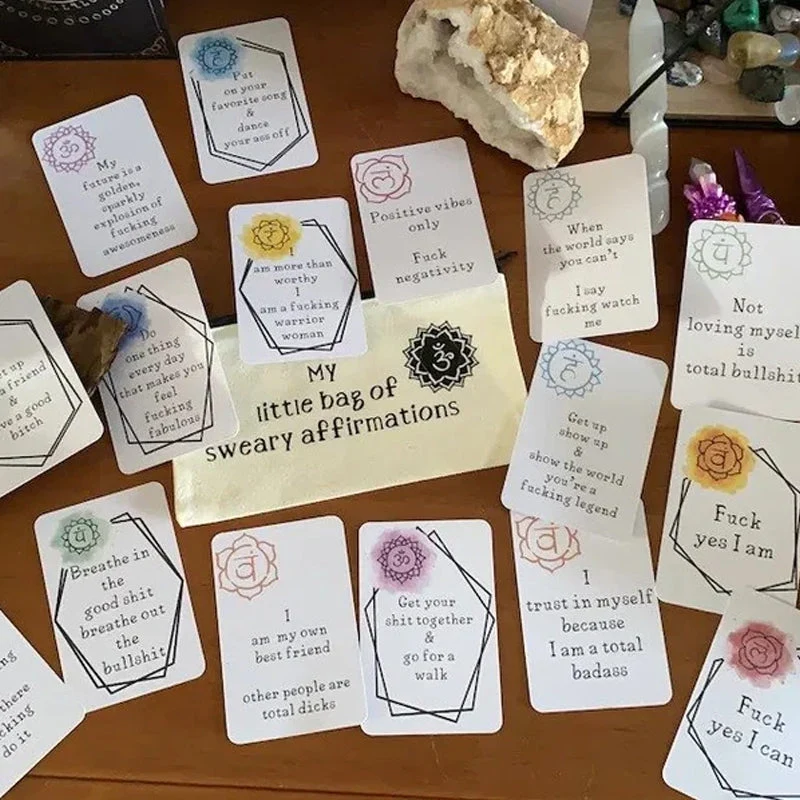 Sweary Affirmation Card Gift - Image 3