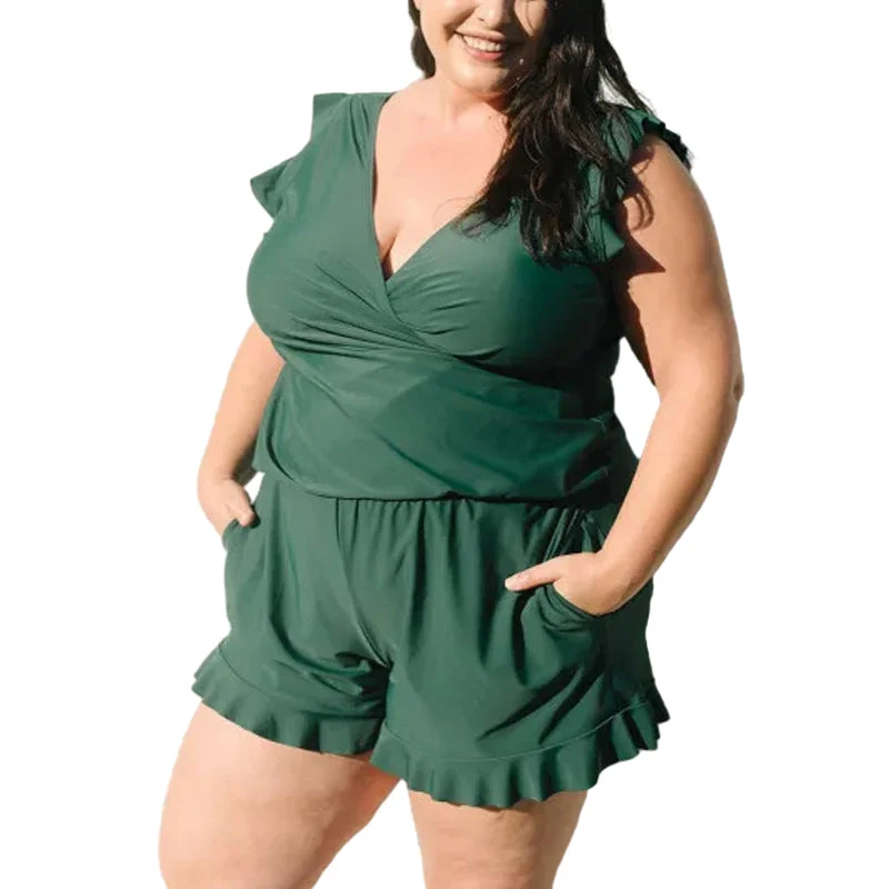 Swim Romper Built-in Bra - Image 20