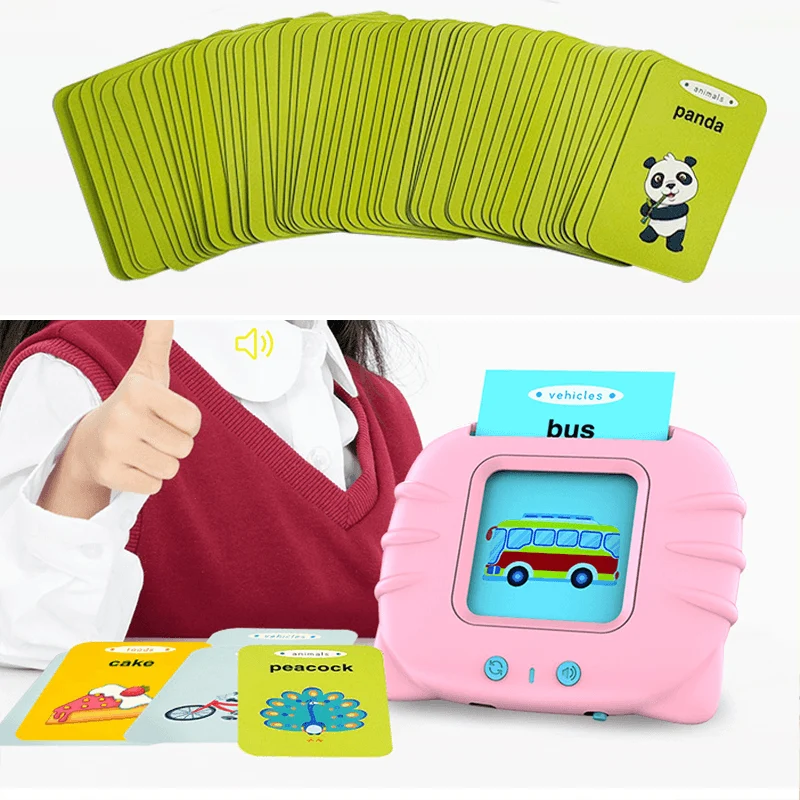 Talking Flash Cards Educational Toys for Toddlers Age 2-6 - Image 3