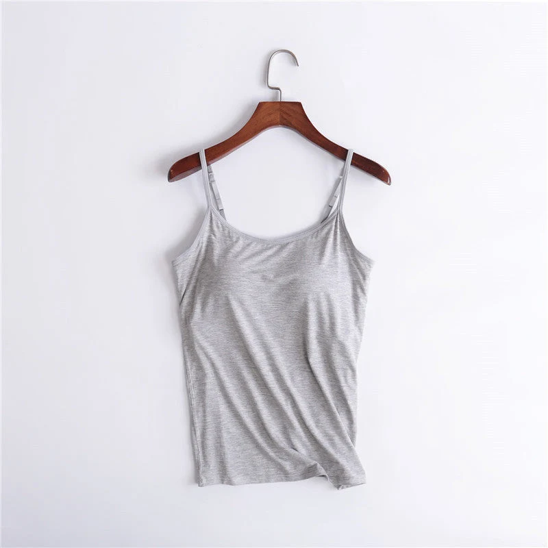 Tank Top With Built-In Bra - Image 11