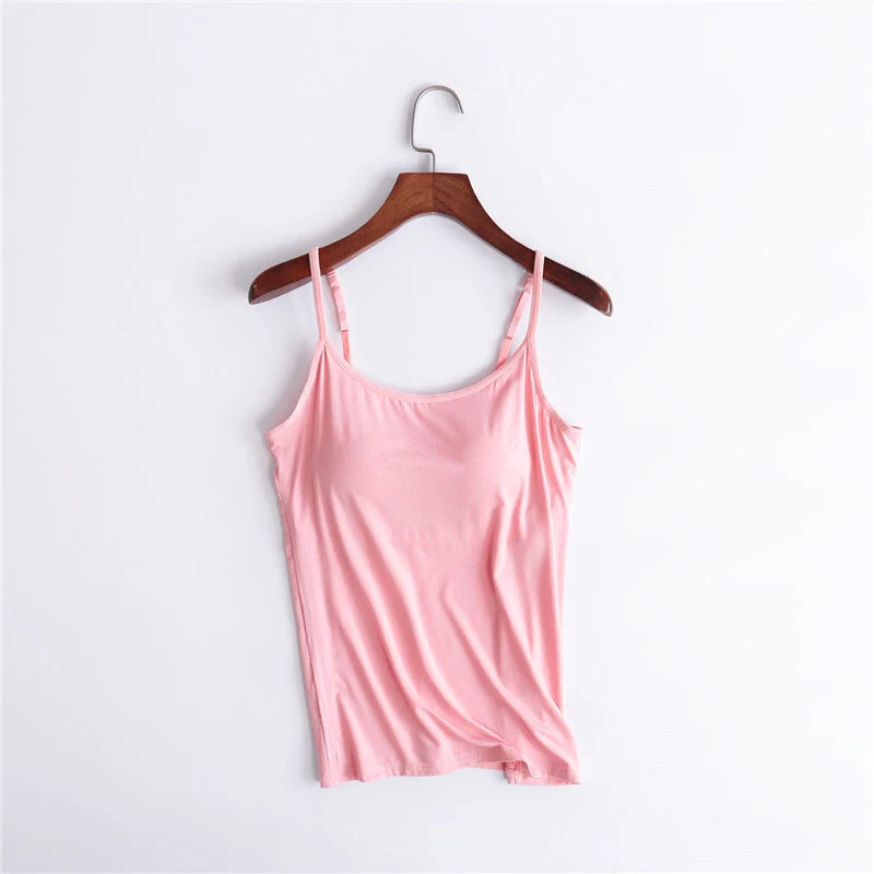 Tank Top With Built-In Bra - Image 15