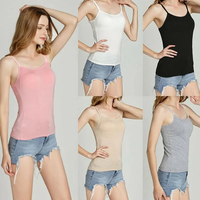 Tank Top With Built-In Bra - Image 3