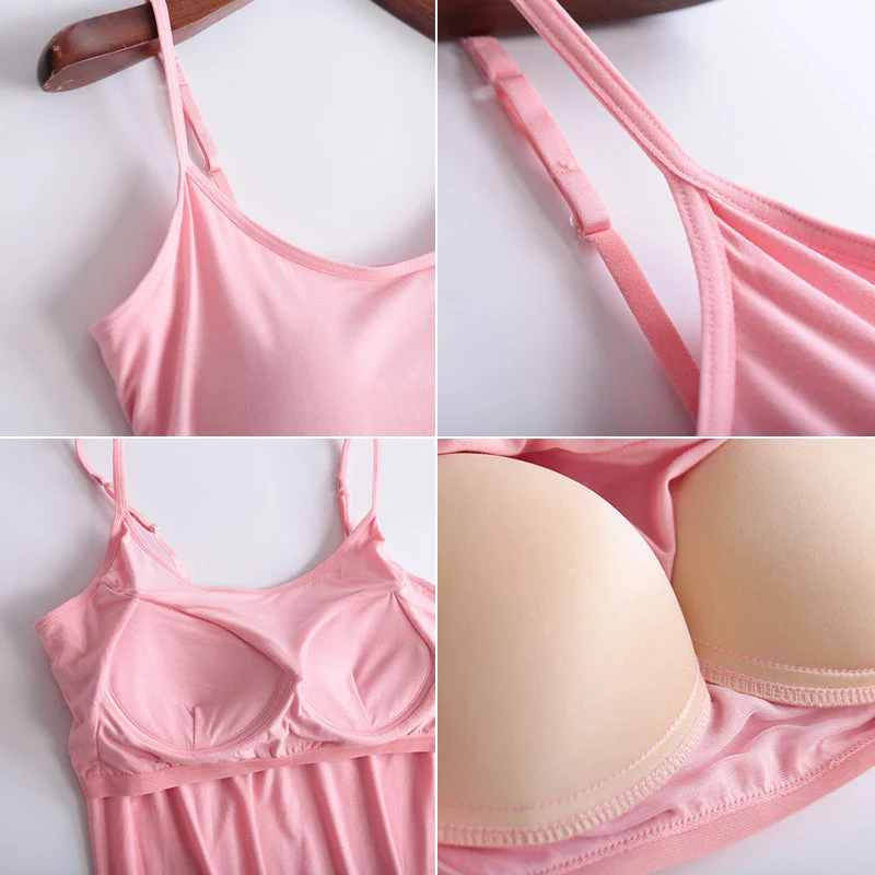 Tank Top With Built-In Bra - Image 8