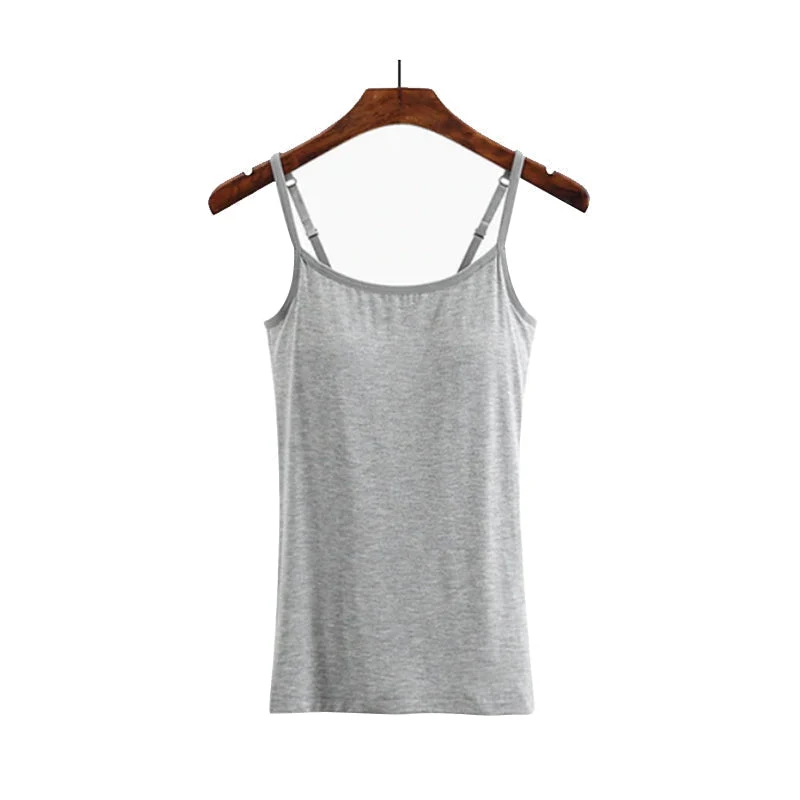 Tank Top With Built-In Bra - Image 9