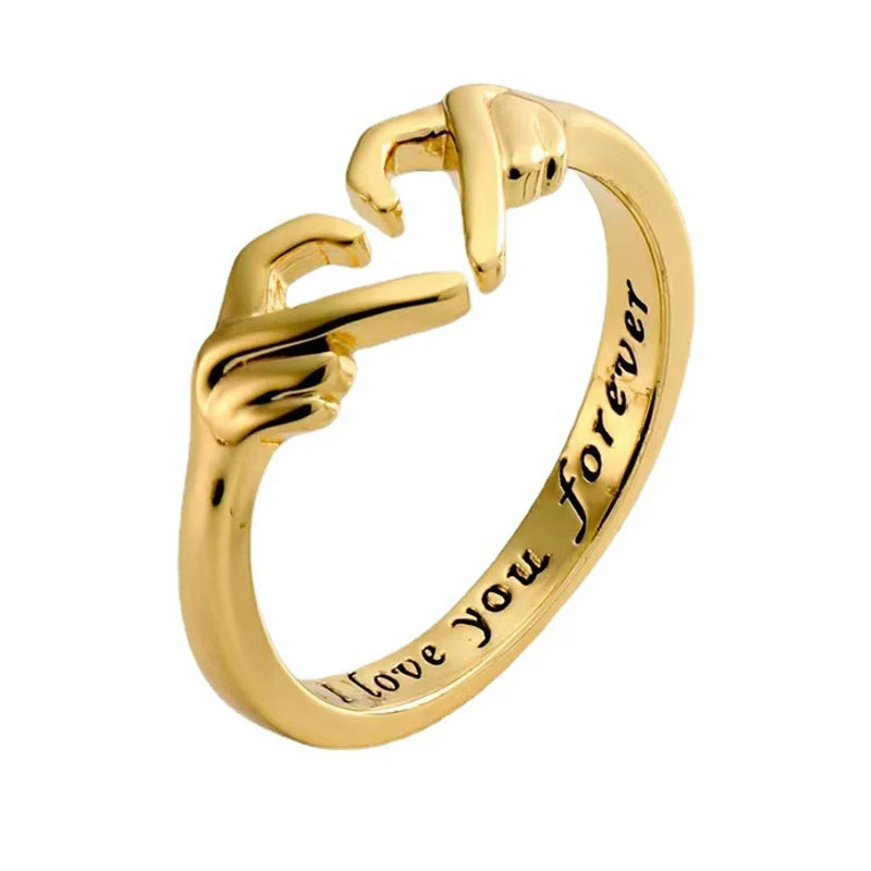 To My Daughter ‘I Love You Forever’ Heart Ring - Image 13