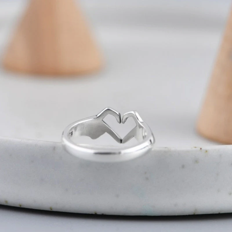 To My Daughter ‘I Love You Forever’ Heart Ring - Image 9