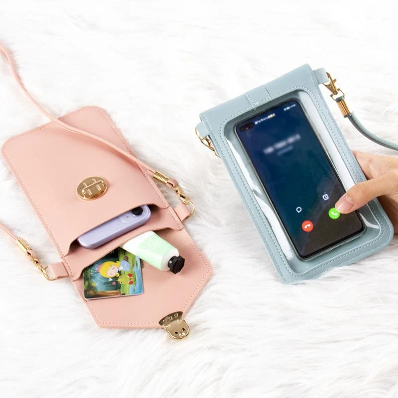Touchable PU Leather Change Bag - Image 3