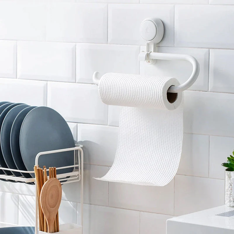 Towel Rack Roll Paper Storage Holder - Image 4