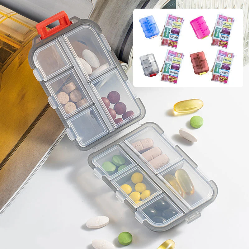 Travel Pill Organizer Box (161 Labels for Customization) - Image 9