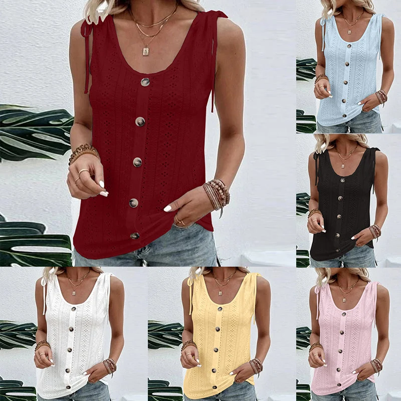 U-neck Vest T-shirt - Image 3
