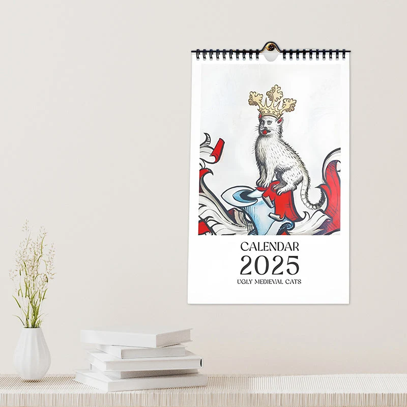 Ugly Medieval Cats Calendar 2025 - Image 10