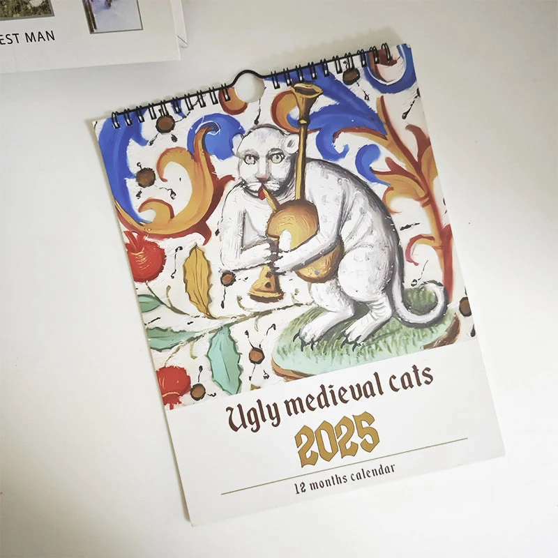 Ugly Medieval Cats Calendar 2025 - Image 8