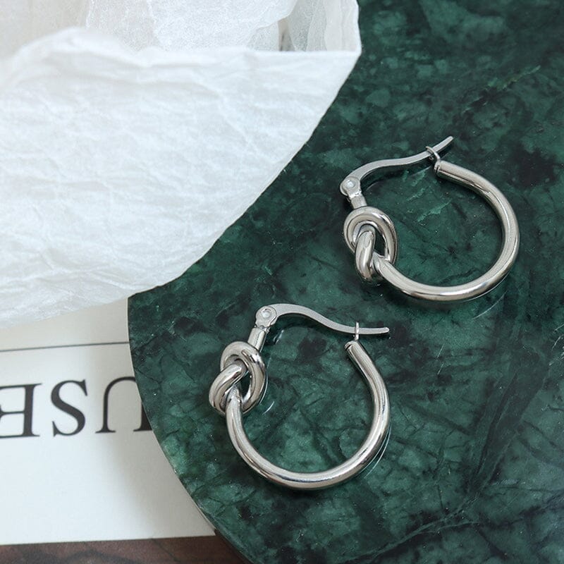 Unique Huggie Earrings - Image 5